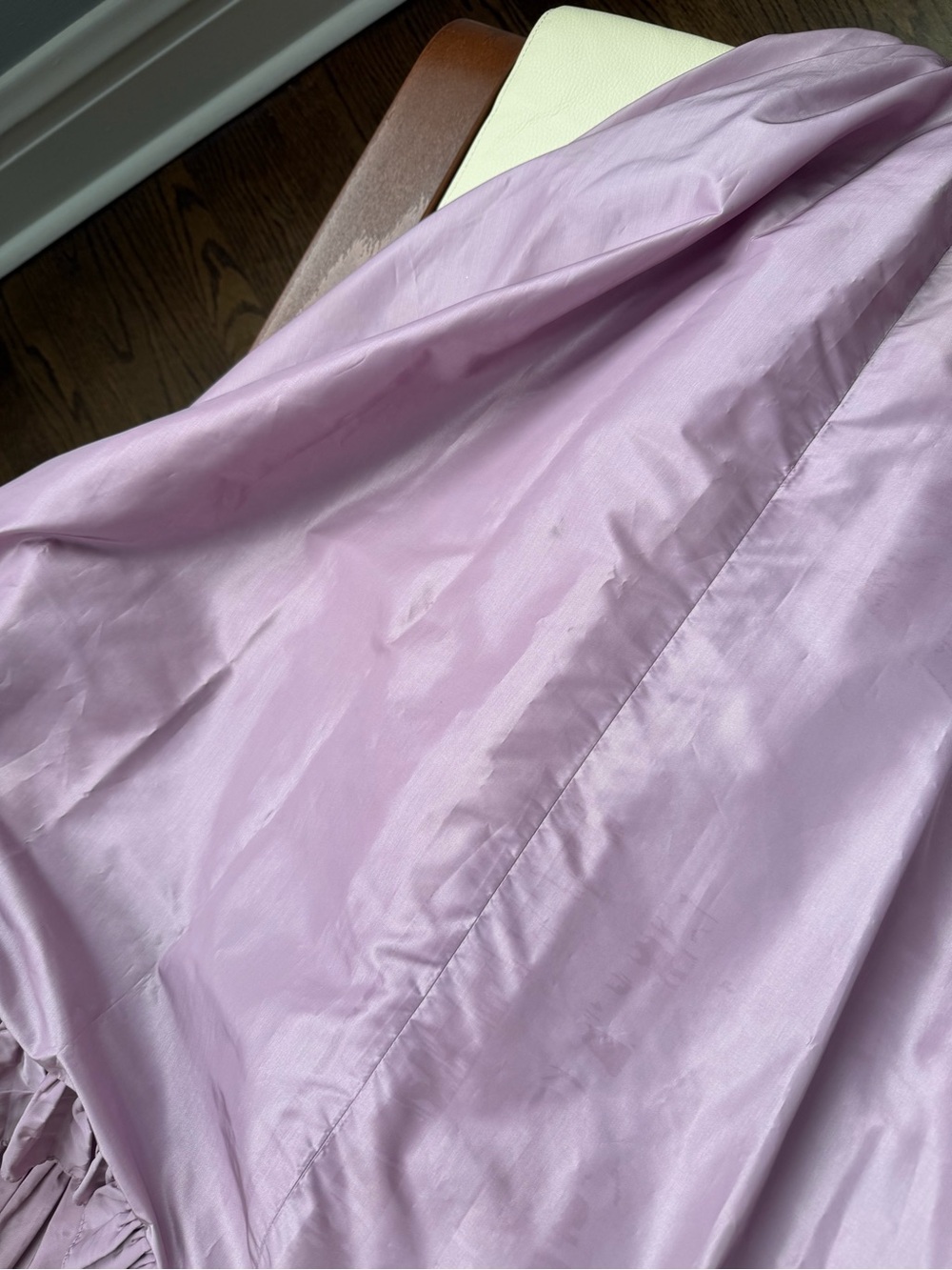 Victor Costa 70s Strapless Taffeta Evening Gown - Picture 13 of 16